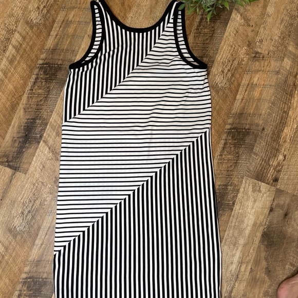 Rebecca Minkoff Brady Jersey Tank Dress Striped - Picture 2 of 9